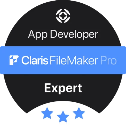 App Developer for Claris FileMaker Pro, Expert